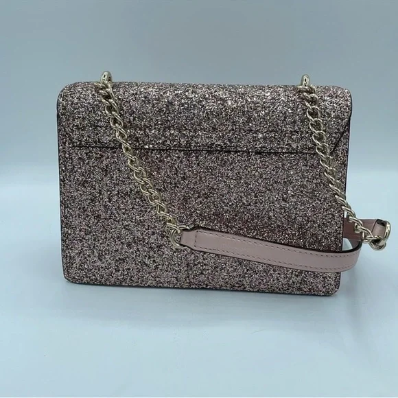Kate Spade Sparkling Pink Glitter Shoulder Bag - Picture 3 of 4